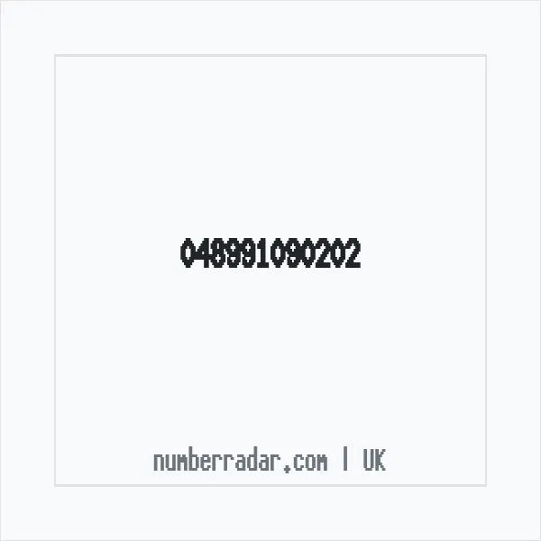 Reverse number check for +44 (4899) 109-020 — who called me?