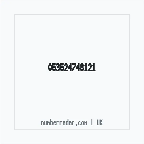 Reverse number check for +44 (5352) 474-812 — who called me?