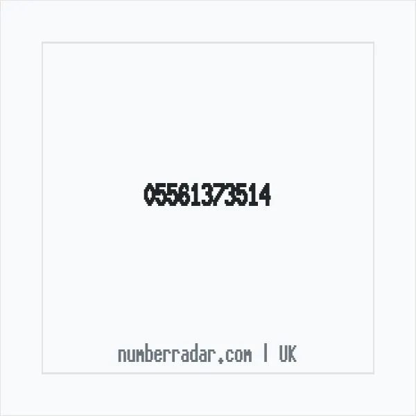 Reverse number check for +44 (5561) 373-514 — who called me?
