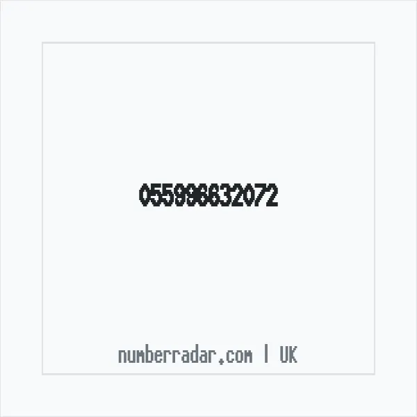 Reverse number check for +44 (5599) 663-207 — who called me?