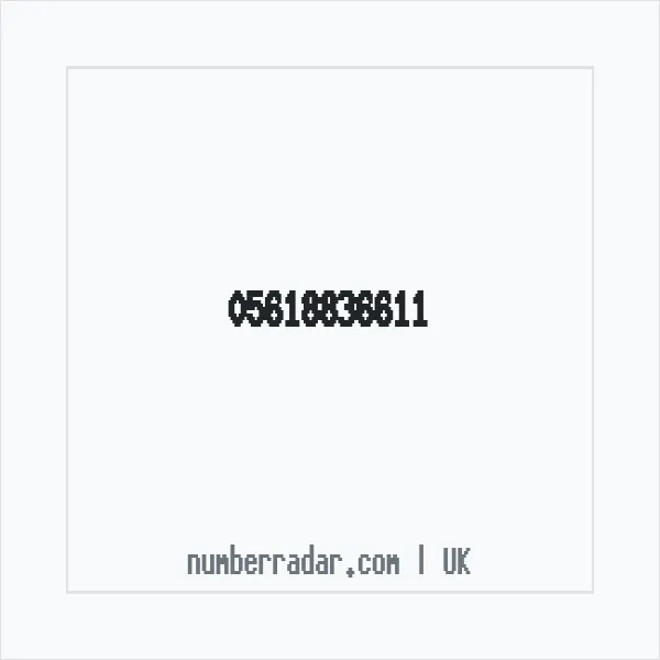 Reverse number check for +44 (5618) 836-611 — who called me?
