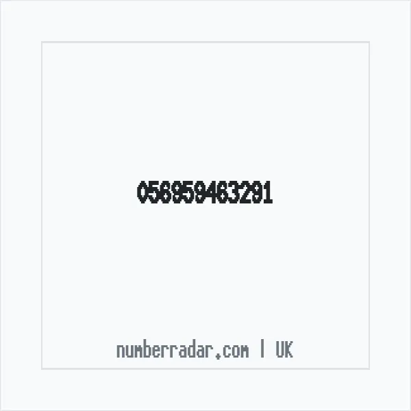 Reverse number check for +44 (5695) 946-329 — who called me?