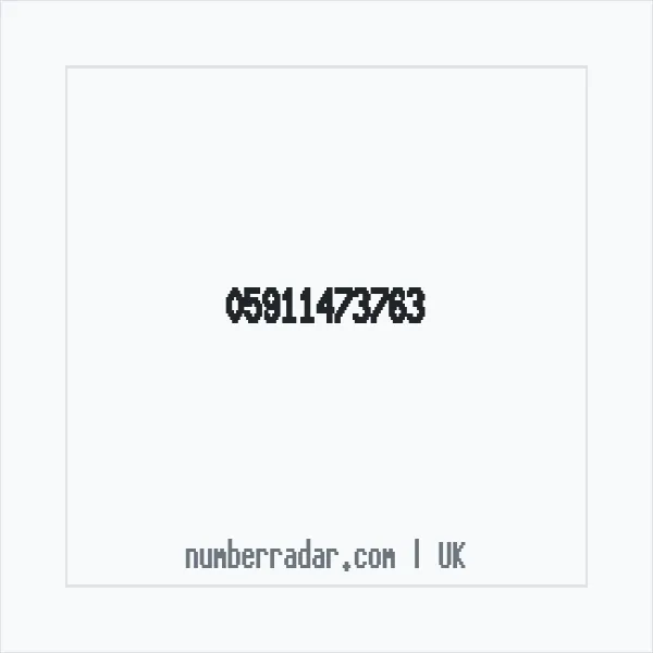 Reverse number check for +44 (5911) 473-763 — who called me?