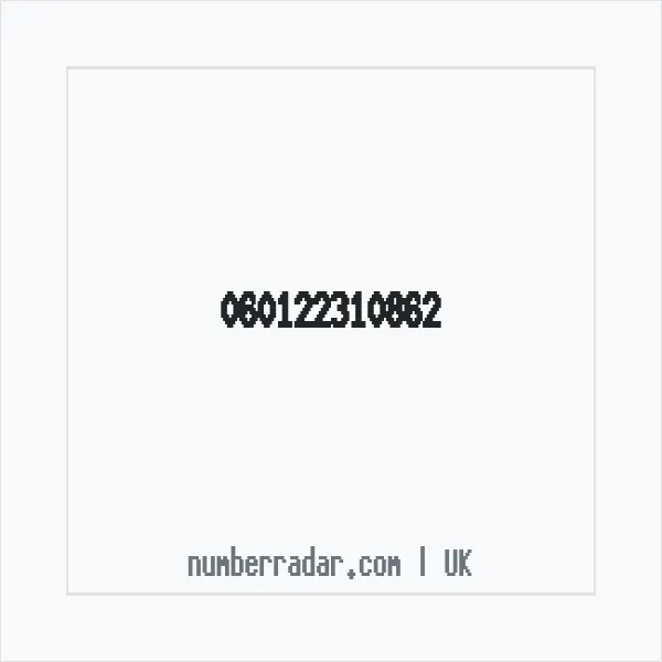 Reverse number check for +44 (6012) 231-086 — who called me?