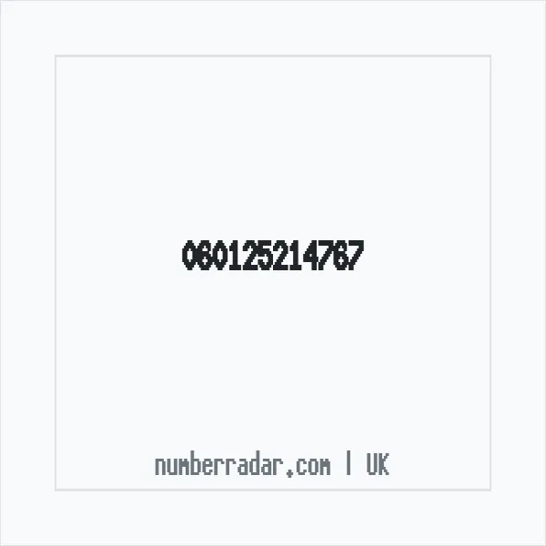 Reverse number check for +44 (6012) 521-476 — who called me?