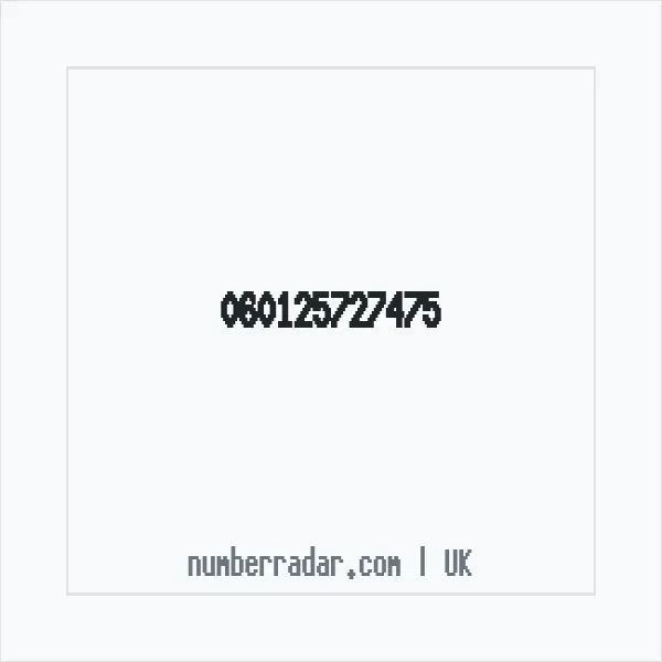 Reverse number check for +44 (6012) 572-747 — who called me?