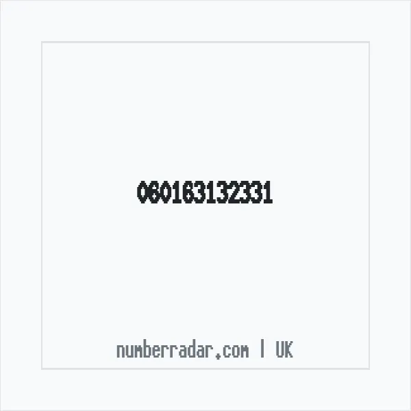Reverse number check for +44 (6016) 313-233 — who called me?