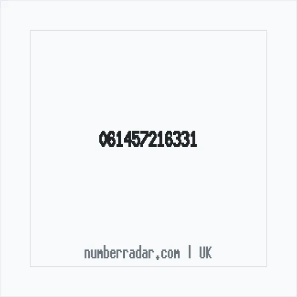 Reverse number check for +44 (6145) 721-633 — who called me?