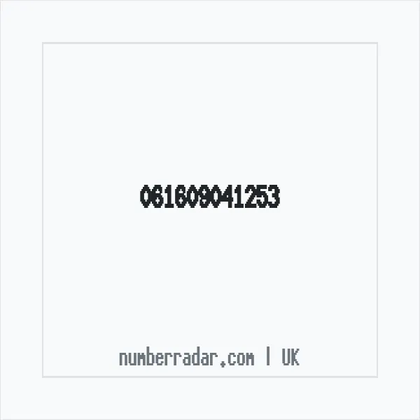 Reverse number check for +44 (6160) 904-125 — who called me?
