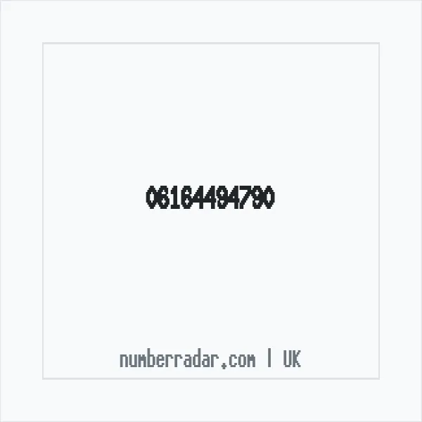 Reverse number check for +44 (6164) 494-790 — who called me?
