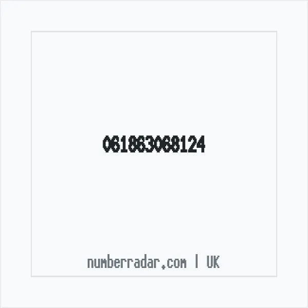 Reverse number check for +44 (6186) 306-812 — who called me?