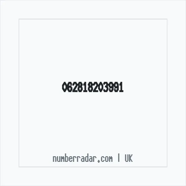 Reverse number check for +44 (6281) 820-399 — who called me?