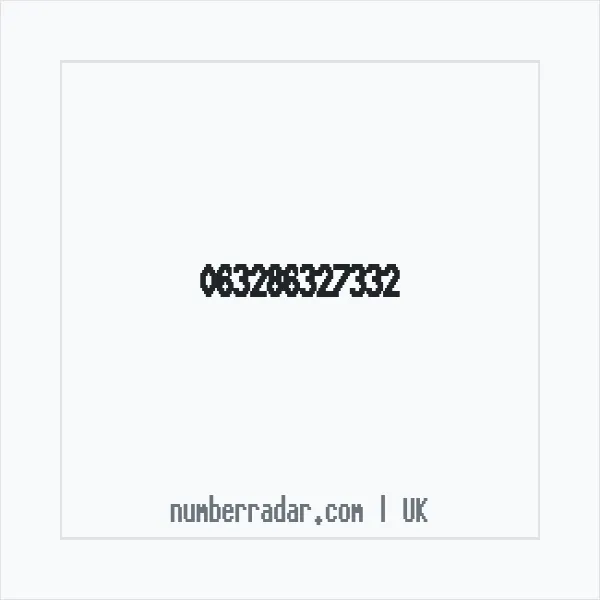 Reverse number check for +44 (6328) 632-733 — who called me?