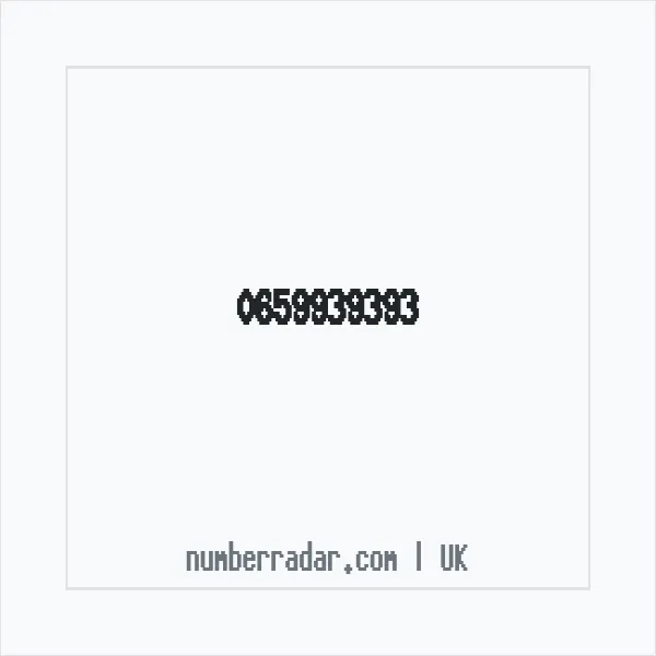 Reverse number check for +44 659939393 — who called me?