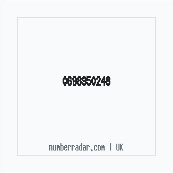 Reverse number check for +44 698950248 — who called me?