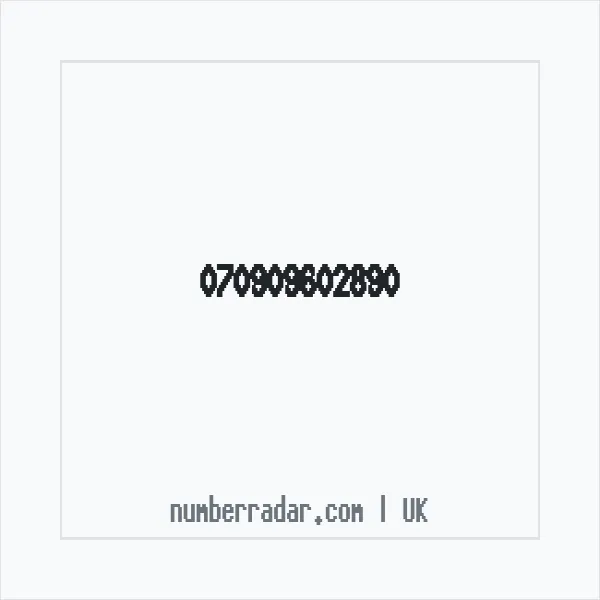 Reverse number check for +44 (7090) 960-289 — who called me?