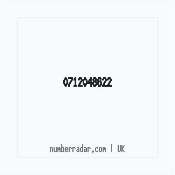 Reverse number check for +44 712048622 — who called me?