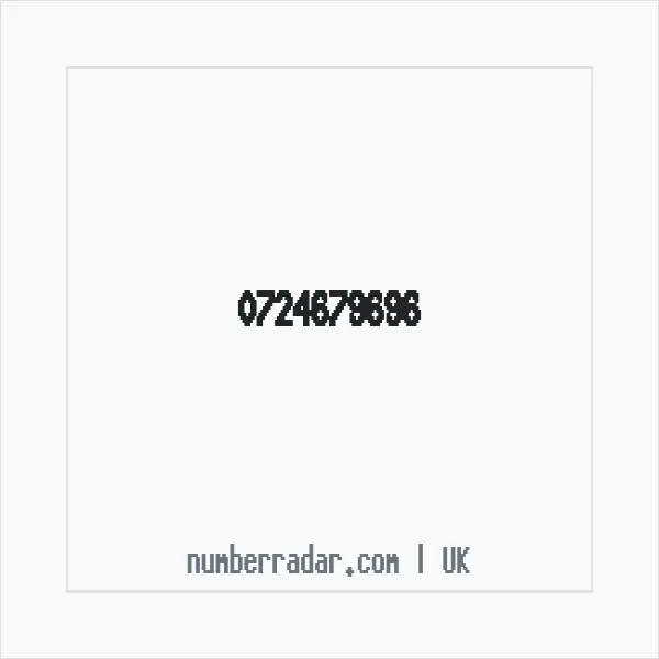 Reverse number check for +44 724679696 — who called me?