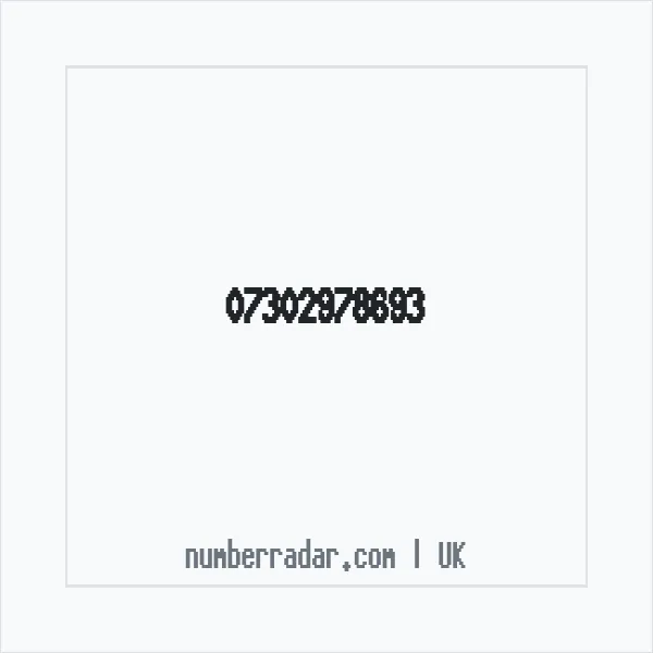 Reverse number check for +44 7302 978693 — who called me?