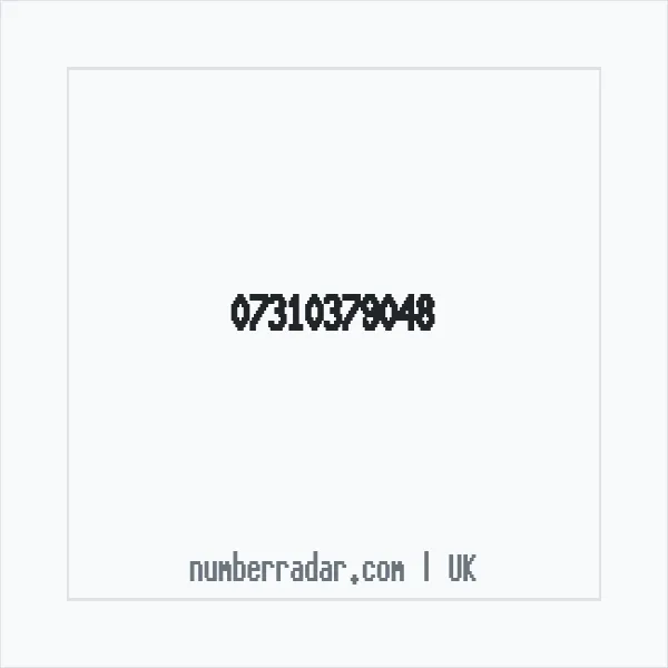 Reverse number check for +44 7310 379048 — who called me?