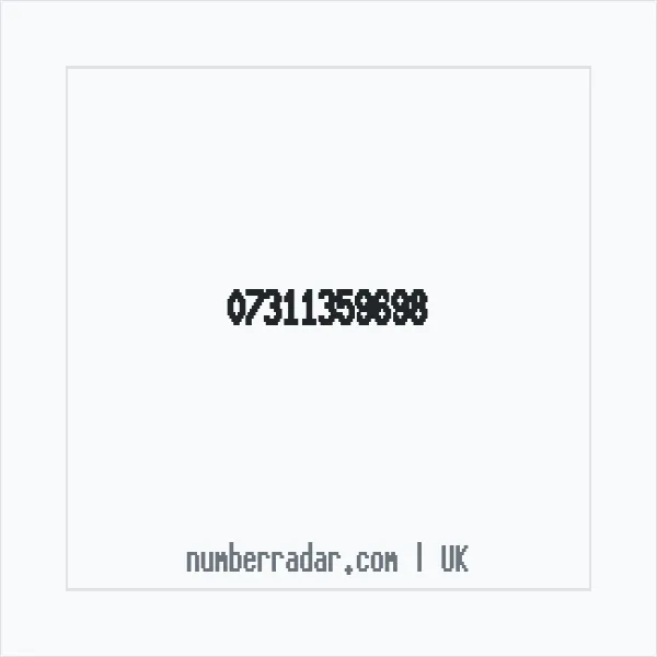Reverse number check for +44 7311 359698 — who called me?