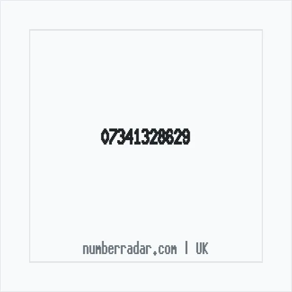 Reverse number check for +44 7341 328629 — who called me?