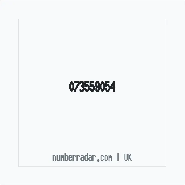 Reverse number check for +44 73559054 — who called me?