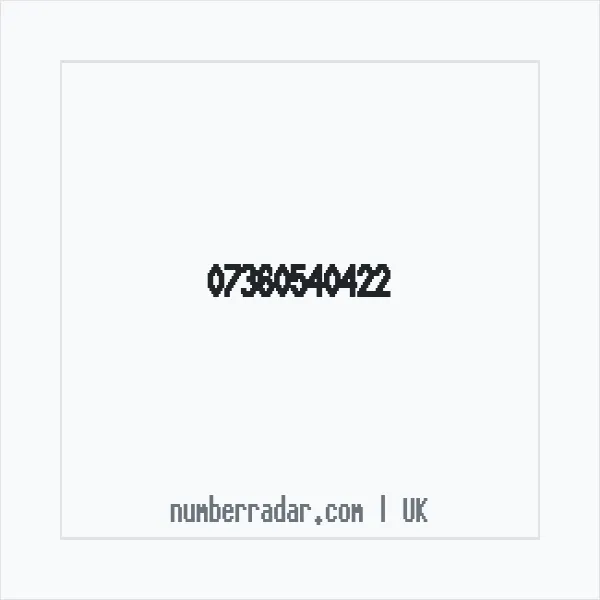 Reverse number check for +44 7360 540422 — who called me?