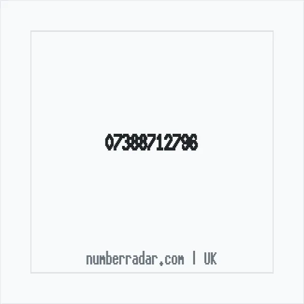 Reverse number check for +44 7388 712796 — who called me?