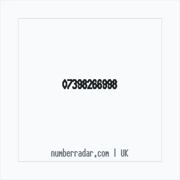 Reverse number check for +44 7398 266998 — who called me?