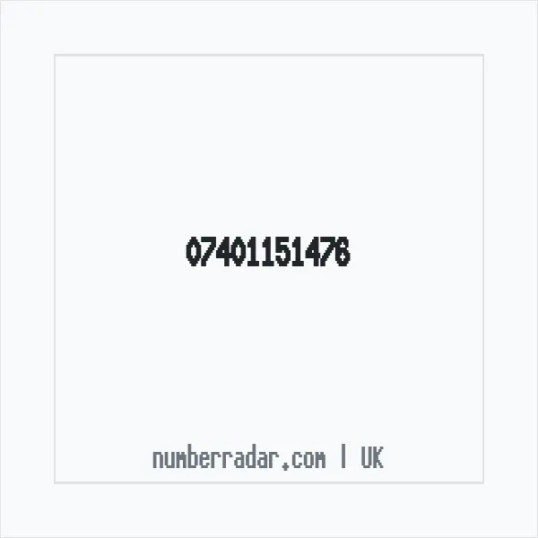 Reverse number check for +44 7401 151476 — who called me?