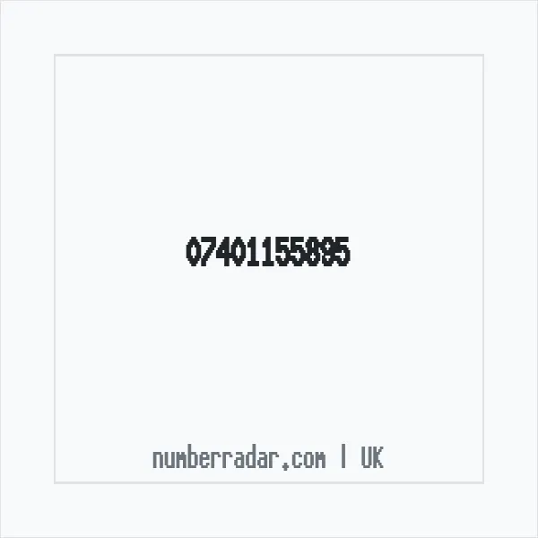 Reverse number check for +44 7401 155895 — who called me?