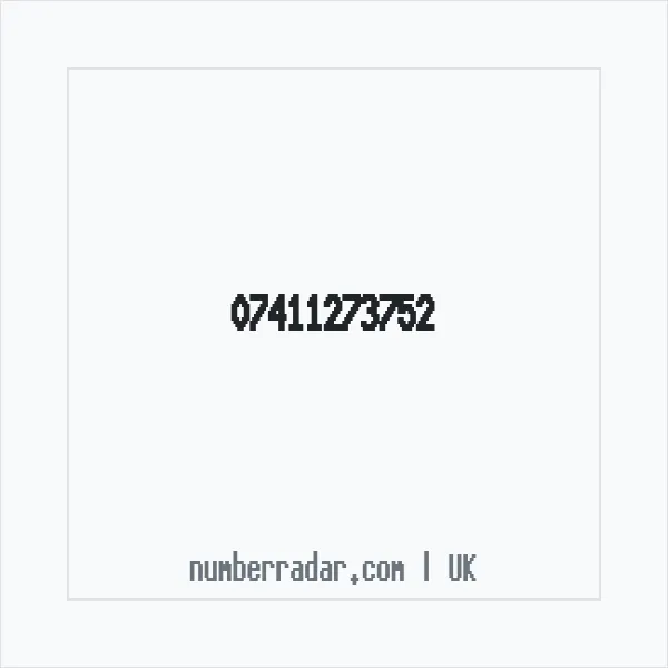 Reverse number check for +44 7411 273752 — who called me?