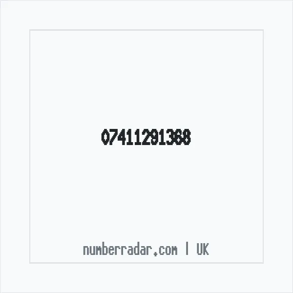 Reverse number check for +44 7411 291368 — who called me?