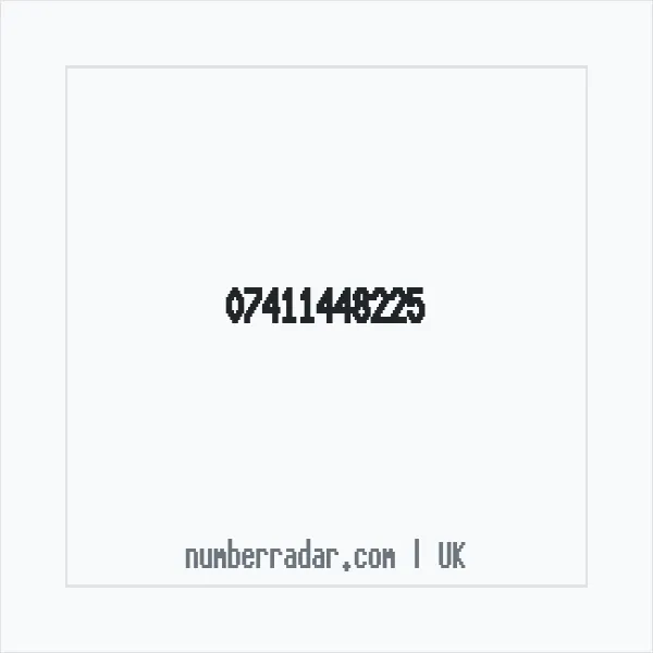 Reverse number check for +44 7411 448225 — who called me?