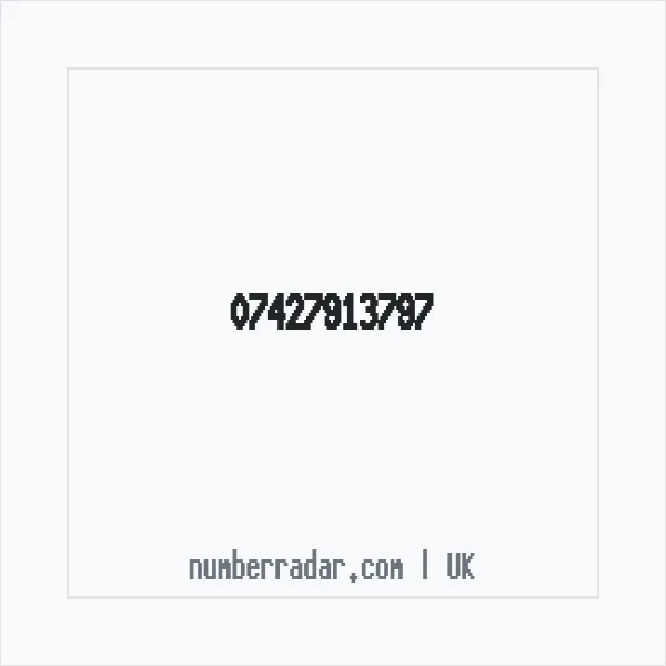 Reverse number check for +44 7427 913797 — who called me?