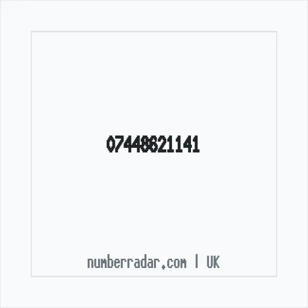 Reverse number check for +44 7448 621141 — who called me?