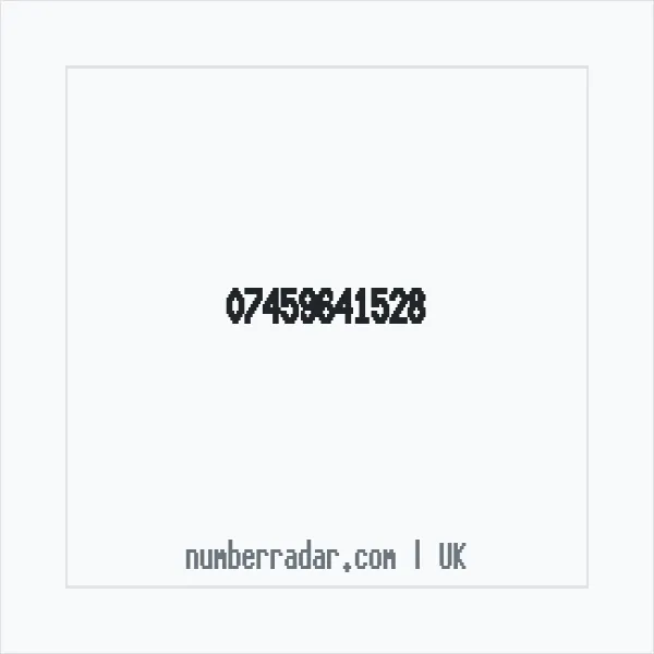 Reverse number check for +44 7459 641528 — who called me?