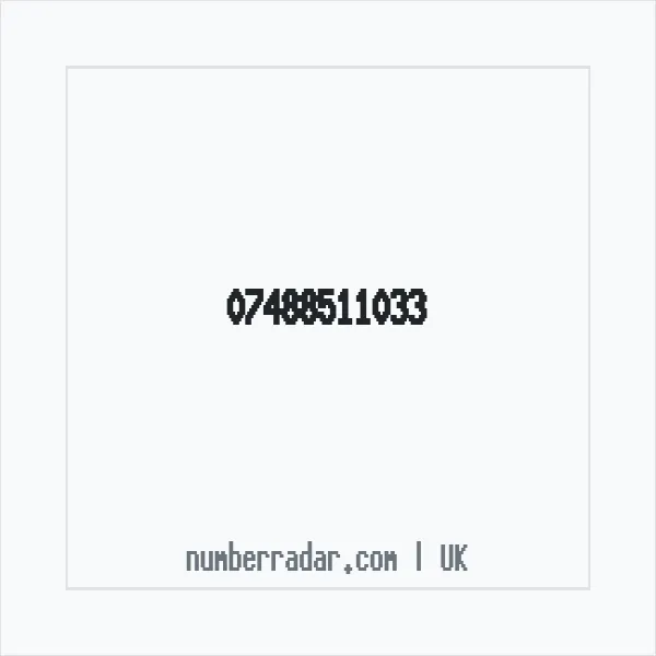 Reverse number check for +44 7488 511033 — who called me?