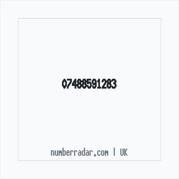 Reverse number check for +44 7488 591283 — who called me?