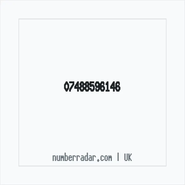 Reverse number check for +44 7488 596146 — who called me?