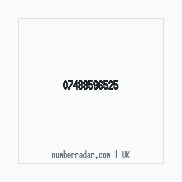 Reverse number check for +44 7488 596525 — who called me?