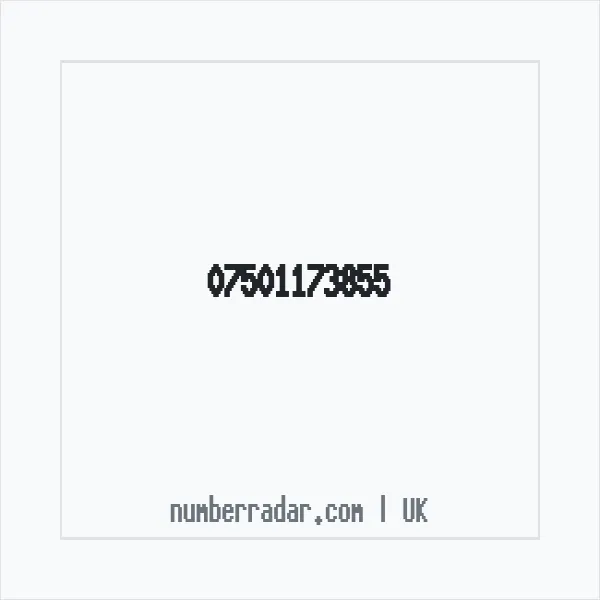 Reverse number check for +44 7501 173855 — who called me?