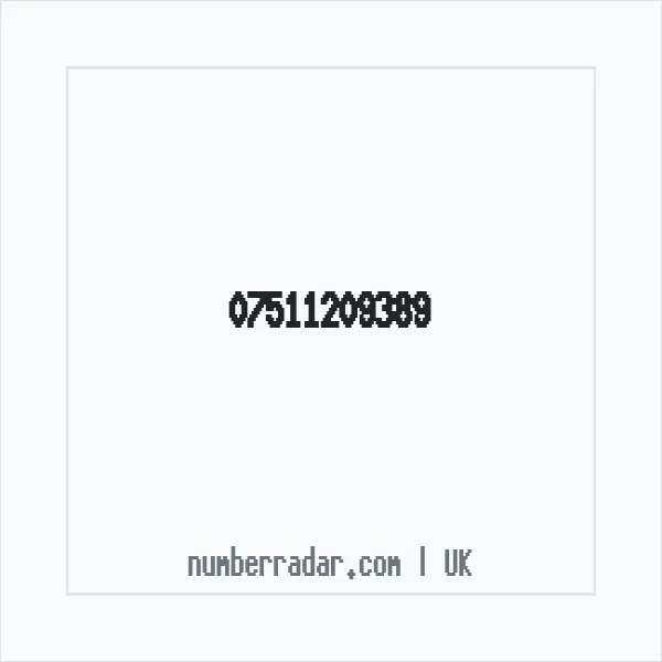 Reverse number check for +44 7511 209389 — who called me?