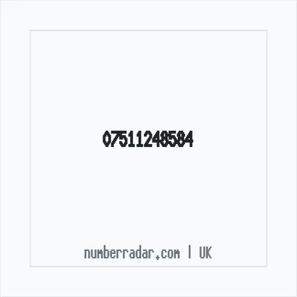 Reverse number check for +44 7511 248584 — who called me?