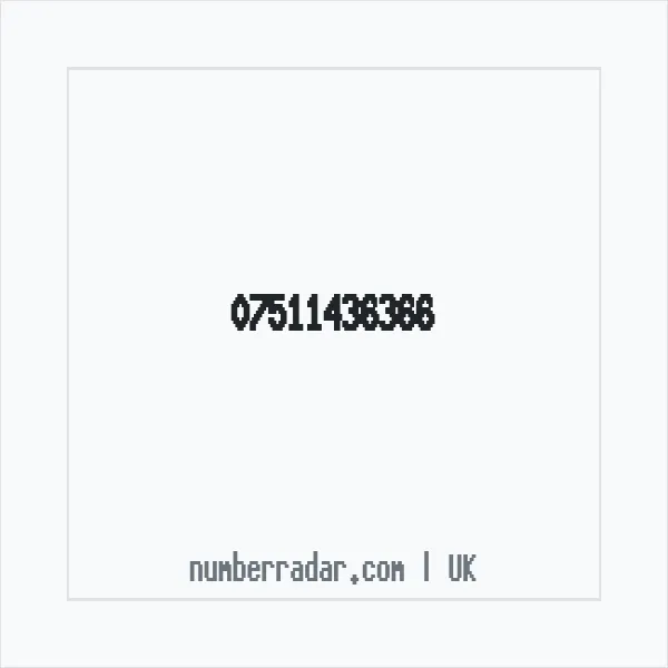 Reverse number check for +44 7511 436366 — who called me?