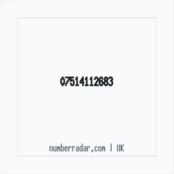 Reverse number check for +44 7514 112683 — who called me?