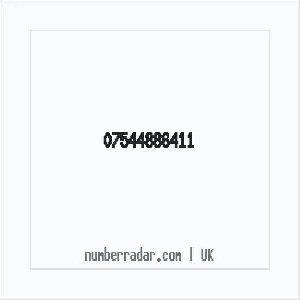 Reverse number check for +44 7544 886411 — who called me?