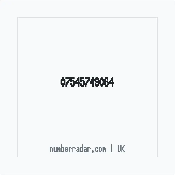 Reverse number check for +44 7545 749064 — who called me?
