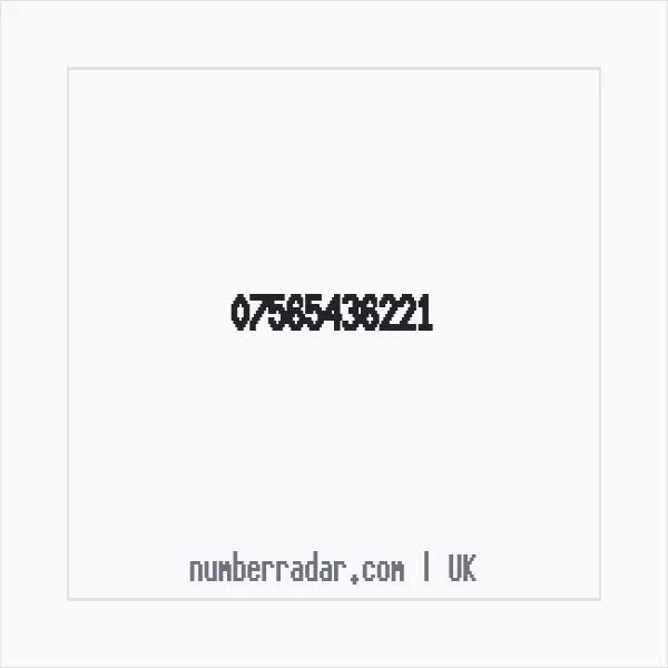 Reverse number check for +44 7565 436221 — who called me?